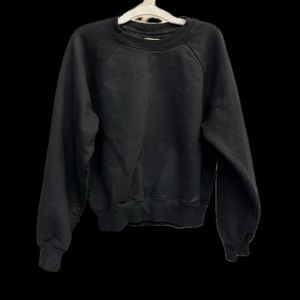 ARITZIA WILFRED black crew neck sweatshirt
